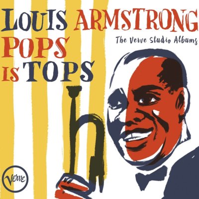 LOUIS ARMSTRONG - POPS IS TOPS: THE VERVE STUDIO ALBUMS  4 CD NEU