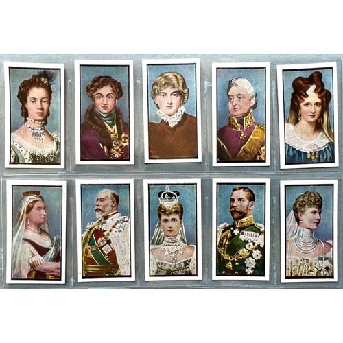 1961 - Gaycon - KINGS AND QUEENS - Complete Set 30 Tobacco Cards - Picture 3 of 4