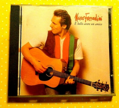 MARCO FERRADINI - ES IST SCHÖN, EINEN FREUND ZU HABEN - CD 1991 IN SEHR GUTEM ZUSTAND / UNBENUTZT
