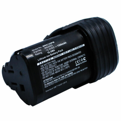  Akku 12V 1500mAh für Rockwell RS2114 Worx WX382.5 WU280 H3 WX382.5 WX677.7 