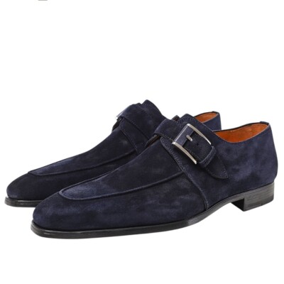 blue suede dress shoes men's Chelsea