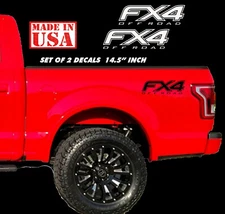 Ford F150 F250 2015-2019  FX4 Off Road Decals Offroad Stickers Truck Bed PAIR