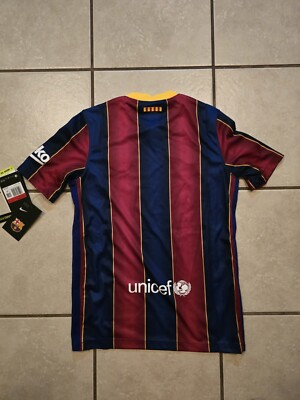 Nike FC Barcelona Home Jersey SIZE Kids LARGE Soccer Cd4232 456 | eBay