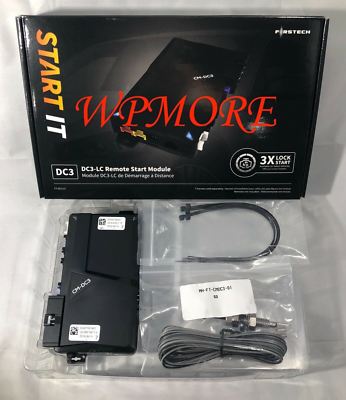 FIRSTECH FT-DC3-LC REMOTE START IT & iDatalink ADS-THR-GM10 T