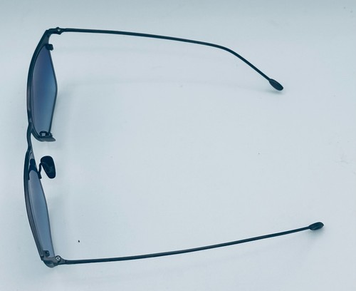 Gafas de sol cuadradas de metal marino John Varvatos para hombre V524. 57mm - Imagen 9 de 10