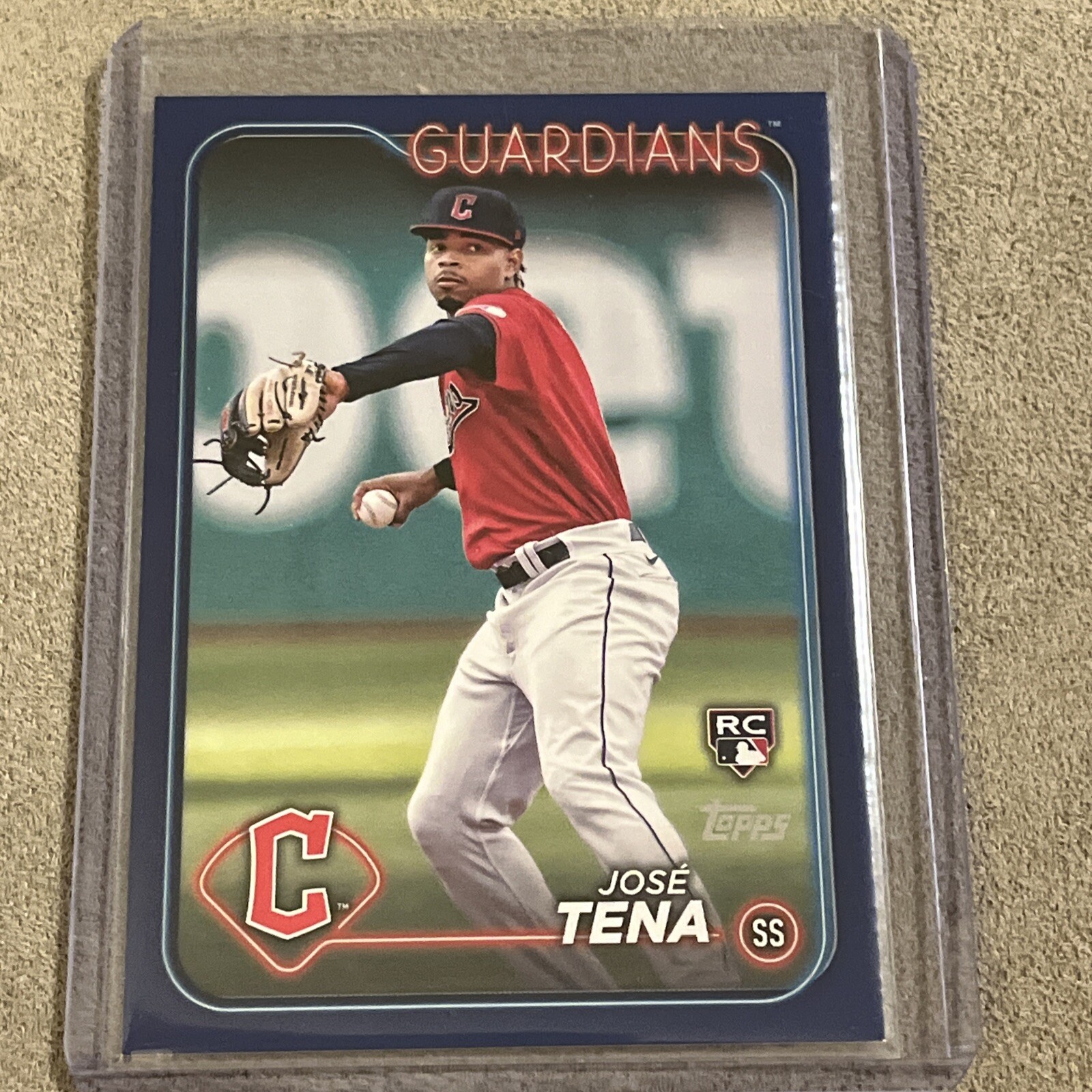 2024 Topps Series 2 -  Royal Blue #678 Jose Tena (RC)