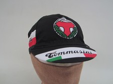 Tommasini Corsa Italia Rennmütze schwarz Mütze Cap Kappe Radsportmütze Rennrad