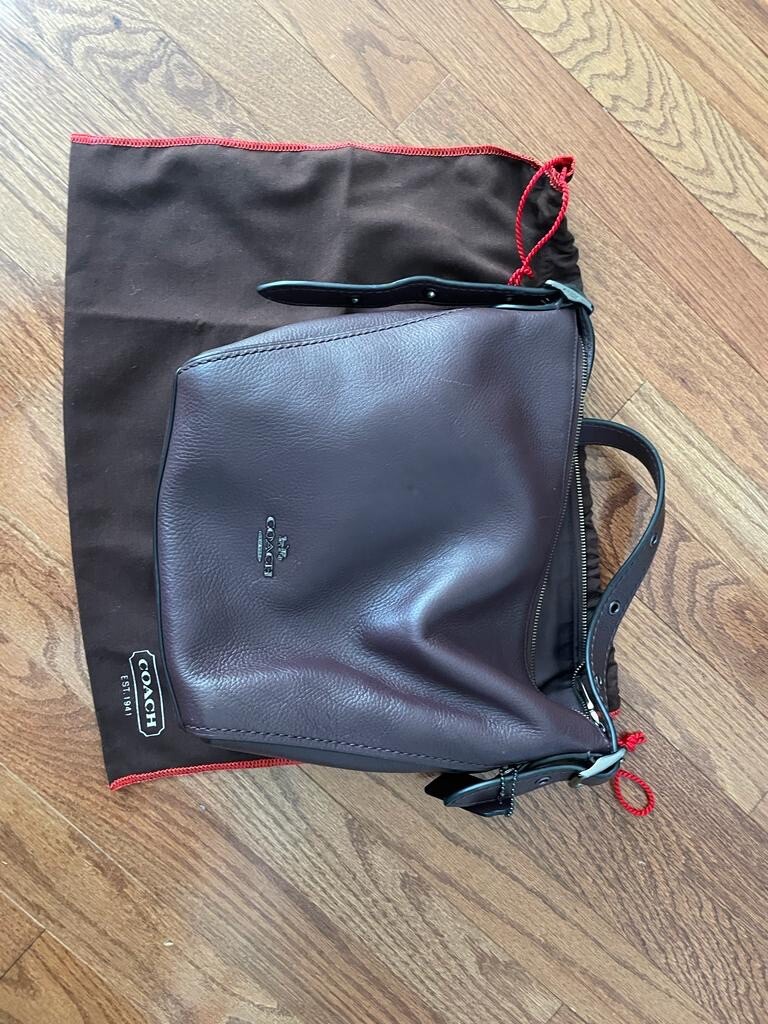 COACH Crossbody Dufflette in Leather Gem
