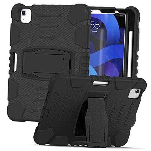 iPad Air 5th Gen 2022 Protective Kickstand Case - Black-image