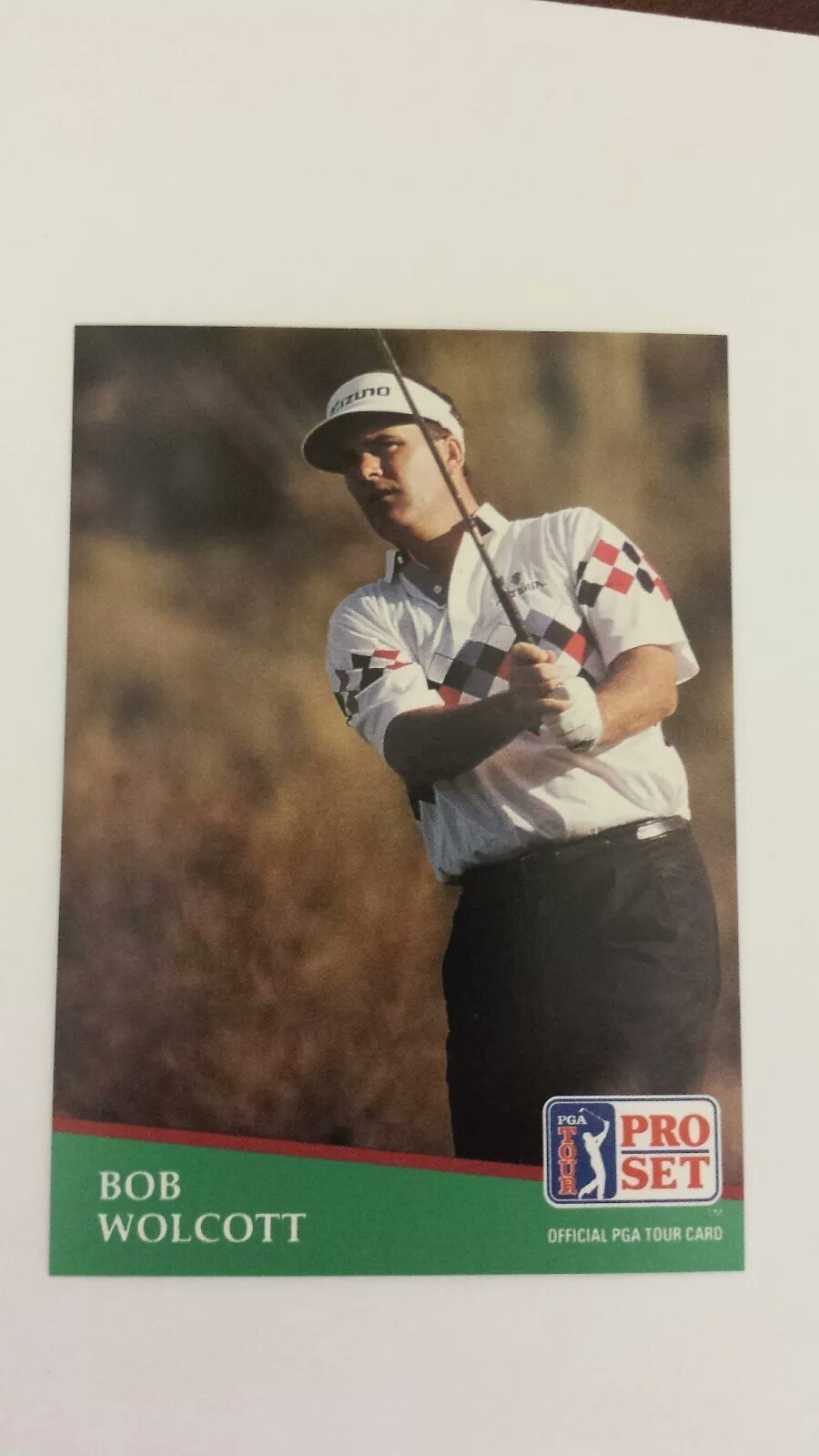 BOB WOLCOTT 1991 PRO SET PGA TOUR GOLF Card # 179 C0131