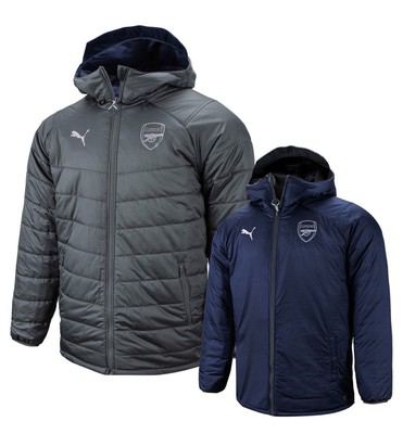 arsenal long bench jacket