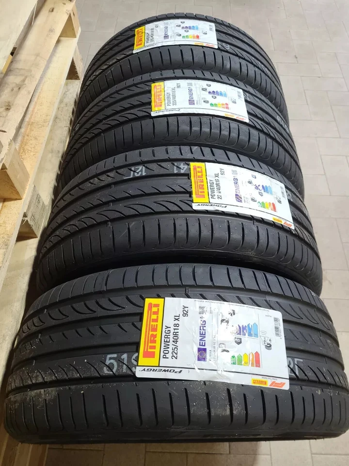 TRENO COMPLETO 4 PNEUMATICI AUTO 225/40 18 92Y PIRELLI POWERGY GOMME 2025 - Image 3 of 4