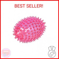 Gnawsome 3.5 Spiky Squeaker Football Dog Toy - Small, Cleans Teeth and Promote