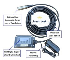 Water Tank Level Display w Stainless Submersi...