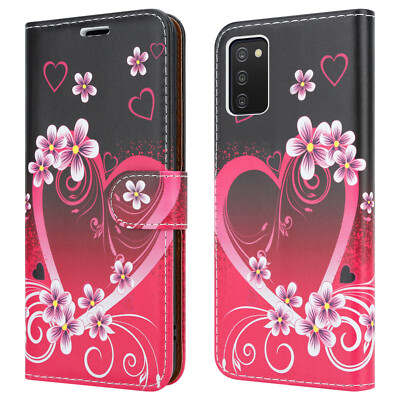 Für Samsung Galaxy A03s A02s Handyhülle Flip Leder Wallet Cover für A03s A02s