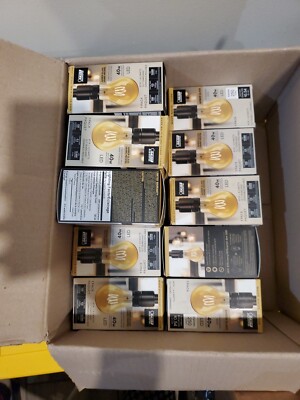 23 Edison LED Light Bulb E26 Vintage 40-Watt Equivalent A19 Dimmable H Shape 