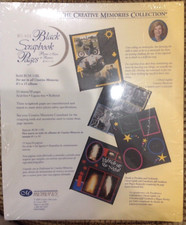 CREATIVE MEMORIES SCRAPBOOK PAGE REFILLS BLACK 8 1/2 x 11 NIP