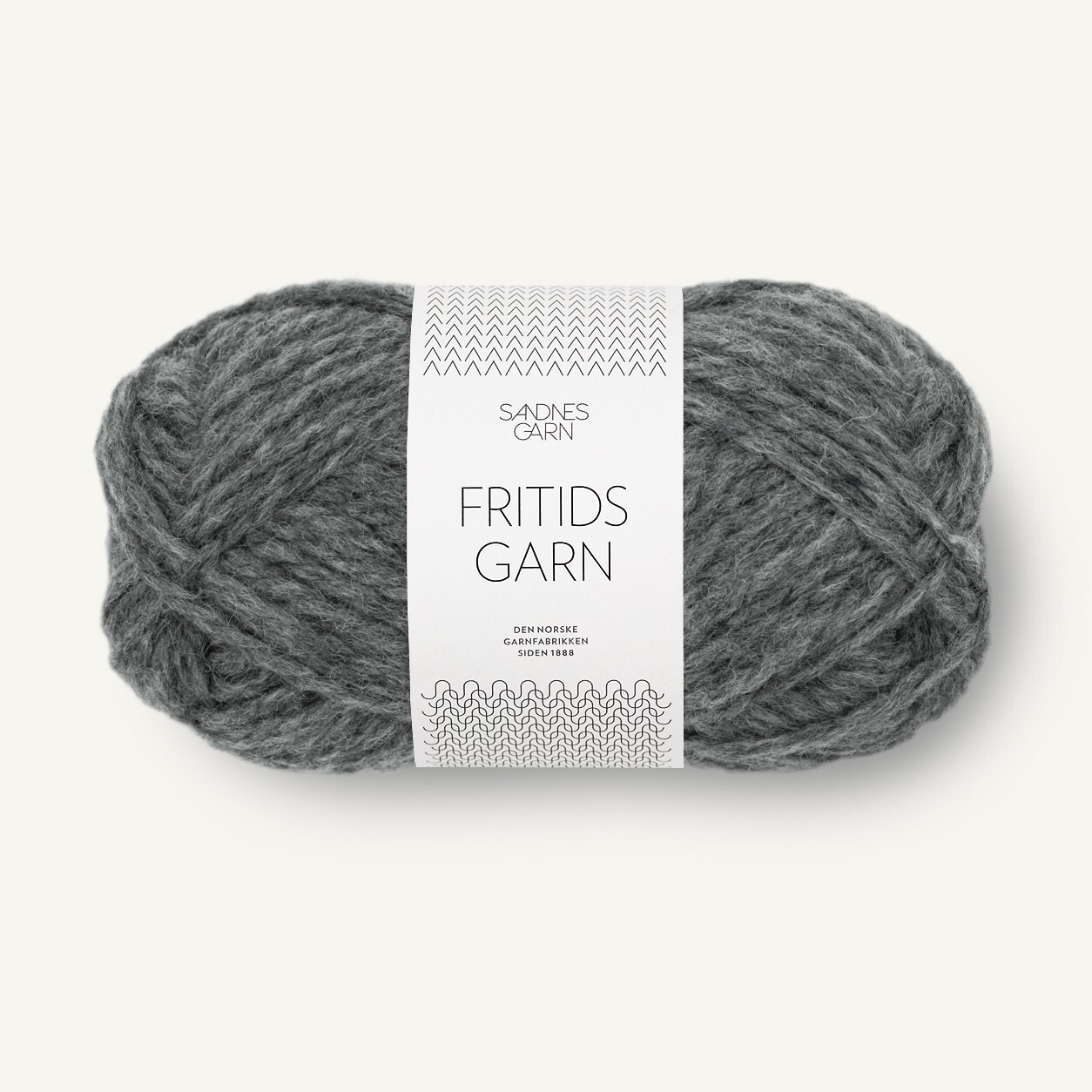 Fritidsgarn By SANDNES GARN - Mørk Gråmelert (1055) - 50 G/Approx. 70 M Wool