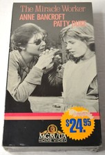 1962 THE MIRACLE WORKER 1997 VHS TAPE STARRING ANNE BANCROFT NEW SEALED