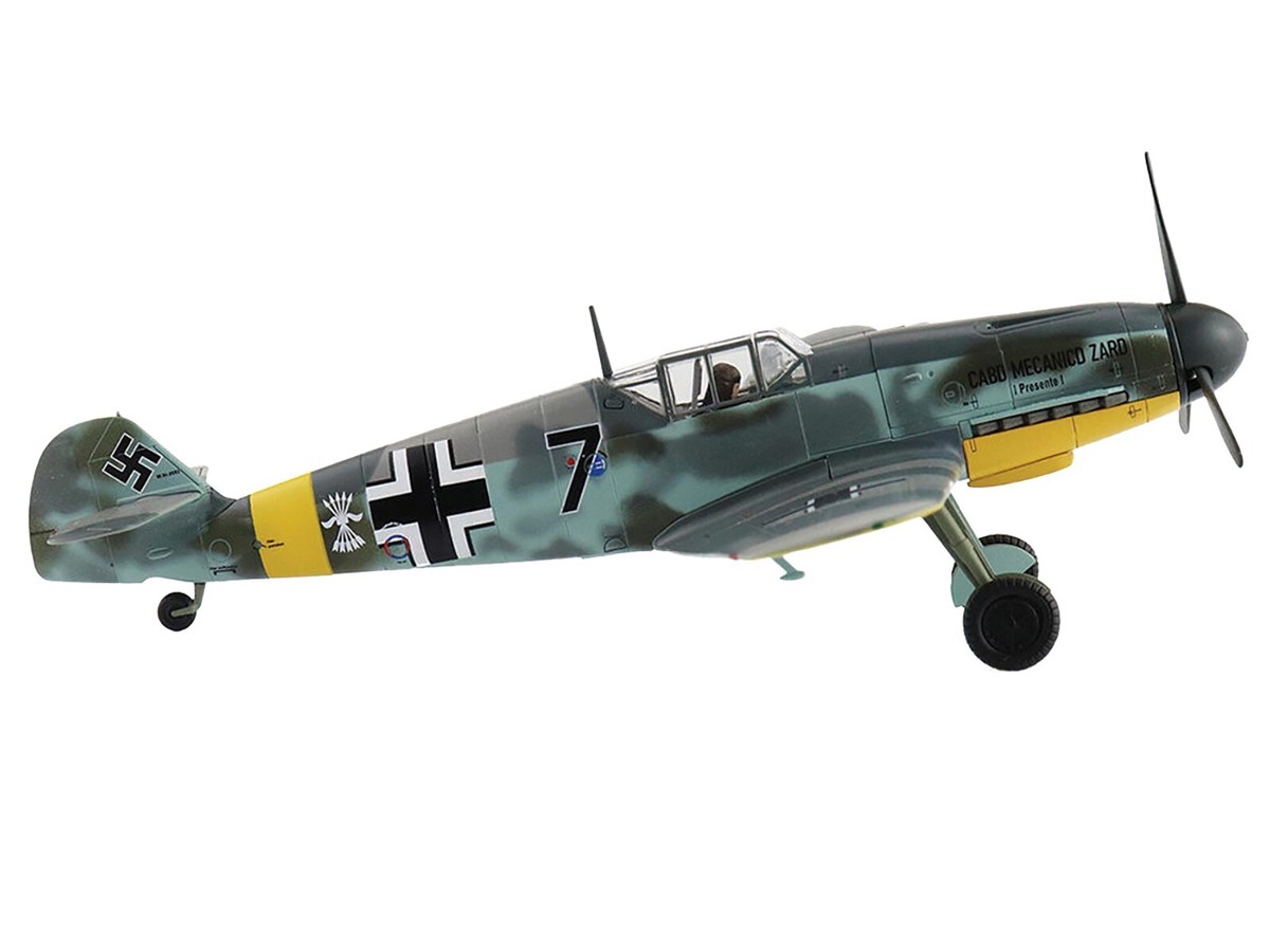 MESSERSCHMITT BF 109F-2 AIRCRAFT SPANISH AIR FORCE 1/48 BY HOBBY