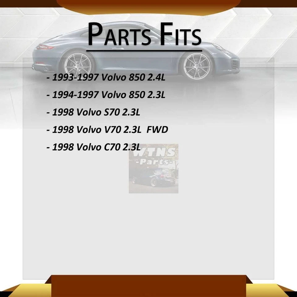 Se adapta a Volvo 850 Cardone 1993 1994 1995 1996 1997 eje delantero 2x CV Foto 2 de 4