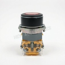 5pcs aperture 30 red flat head button LA39-C1-11/R