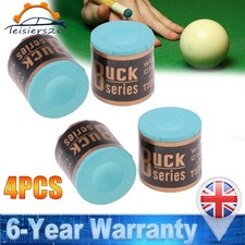 Snooker Chalk Round Pool Chalk Billiard Table No‑Slip Accessories for Cue Tips