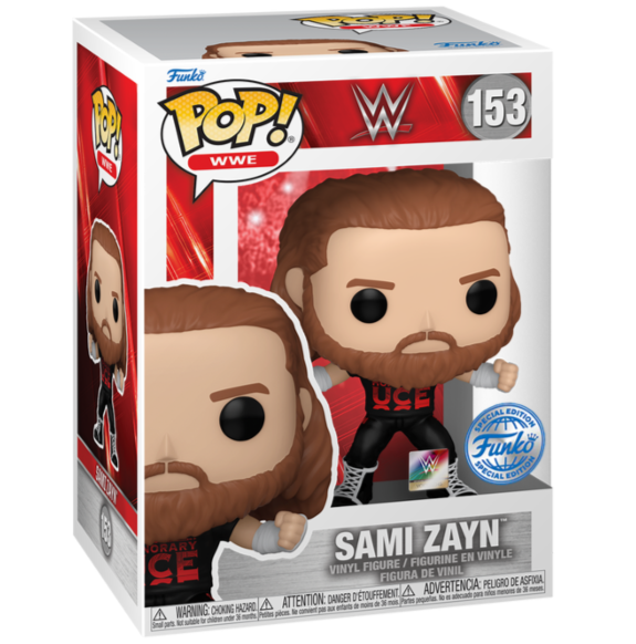 WWE -  Sami Zayn (Special Edition) #153 - Funko Pop! Vinyl Plus