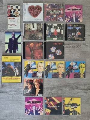 Roxette Sammlung CD DVD Autogramm Promo Marie Fredriksson Per Gessle