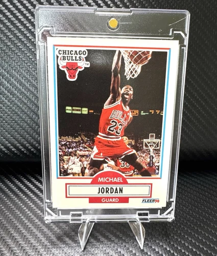 Fleer 1990-91 Michael Jordan #26 Chicago Bulls NBA Base Set Card