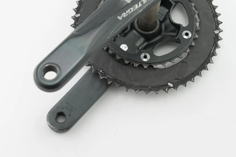 Shimano Ultegra FC-6750/6700 170 Hollowtech 2 pedivelle 2 velocità 50/34 2x10 velocità - Immagine 3 di 3