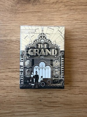 The Grand Silver Allure Playing Cards By Riffle Shuffle BRAND NEW & SEALED