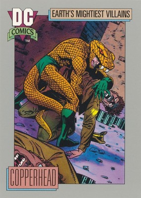 DC Comics Trading Card (Impel, 1991 series) #88 Copperhead NM/M