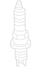 Genuine Toyota Spark Plug 90919-01176