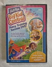Pull-Ups Big Kid Central Potty Training Success DVD New Sealed Parenting Guide