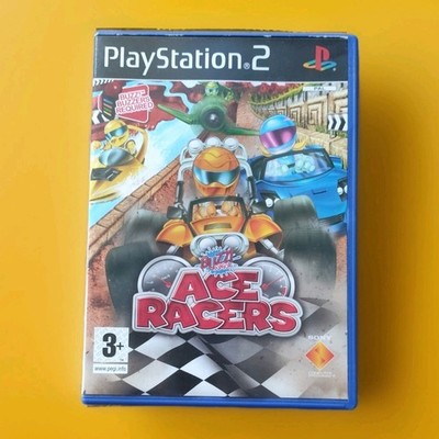buzz junior ace racers ps2 pal version uk playstation 2 mit Anleitung seltenes Spiel 