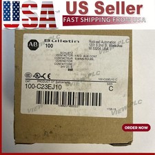 AB 100-C23EJ10 CONTACTOR 24VDC 100C23EJ10 Allen-Bradley NEW US Free Tax