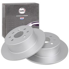 2x ABS BREMSSCHEIBEN 270mm VOLL HINTEN passend für OPEL VECTRA | 16488