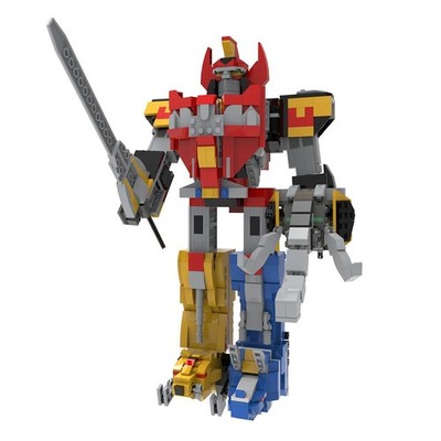 Robot Mecha Warrior Model 1500 Pieces from sci-fi Movie Building Toys MOC Build