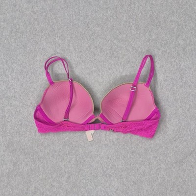 PINK Victoria's Secret Women Bra 36C Pink Heartbreaker Underwired