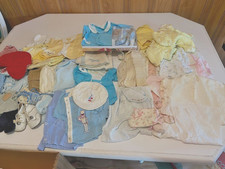 Large Lot Vintage BOY GIRL Infant Clothing 50 pcs. clean ,50 years
