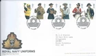 GB QEII 2009 Royal Navy Uniforms First Day Cover Tallents House Postmark