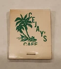 Ceejay's Cafe Matchbook - Palm Beach Gardens, FL