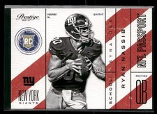 2013 Panini Prestige #25 Ryan Nassib NFL Passport