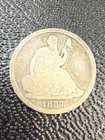 1837 Seated Liberty Half Dime *NO STARS*  m81