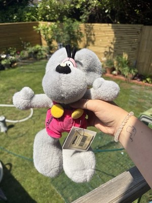 Diddl Maus Mäuse süß grau Plüsch brandneu mit Etikett 12 Zoll Thomas Goletz