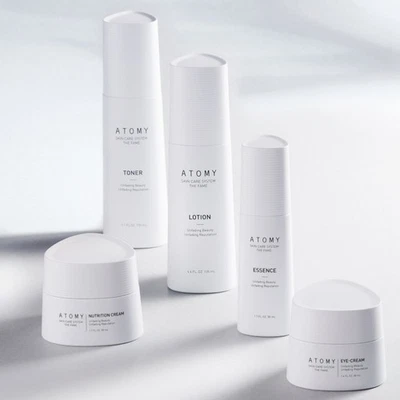 ATOMY Skin Care System The Fame 5 Artikel Toner Lotion Essenz Augencreme...