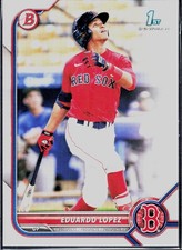 2022 Bowman #BP-134 Eduardo Lopez Prospects