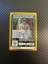 Brooks Lee Auto Gold /99 Minnesota Twins 2022 Panini Optic (RC, AU) Prospect