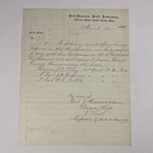 March 1865 Civil War Document Boston Military Orders Assignments  Handwritten